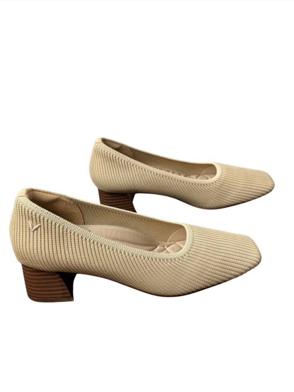 NEW Vivaia Melody Pro Square Toe Chunky Heels Size US 6 - Picture 3 of 7
